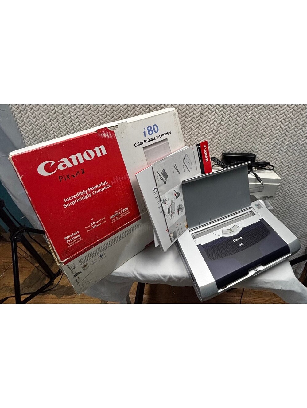 Canon Pixma i80 Color Bubble Jet Printer